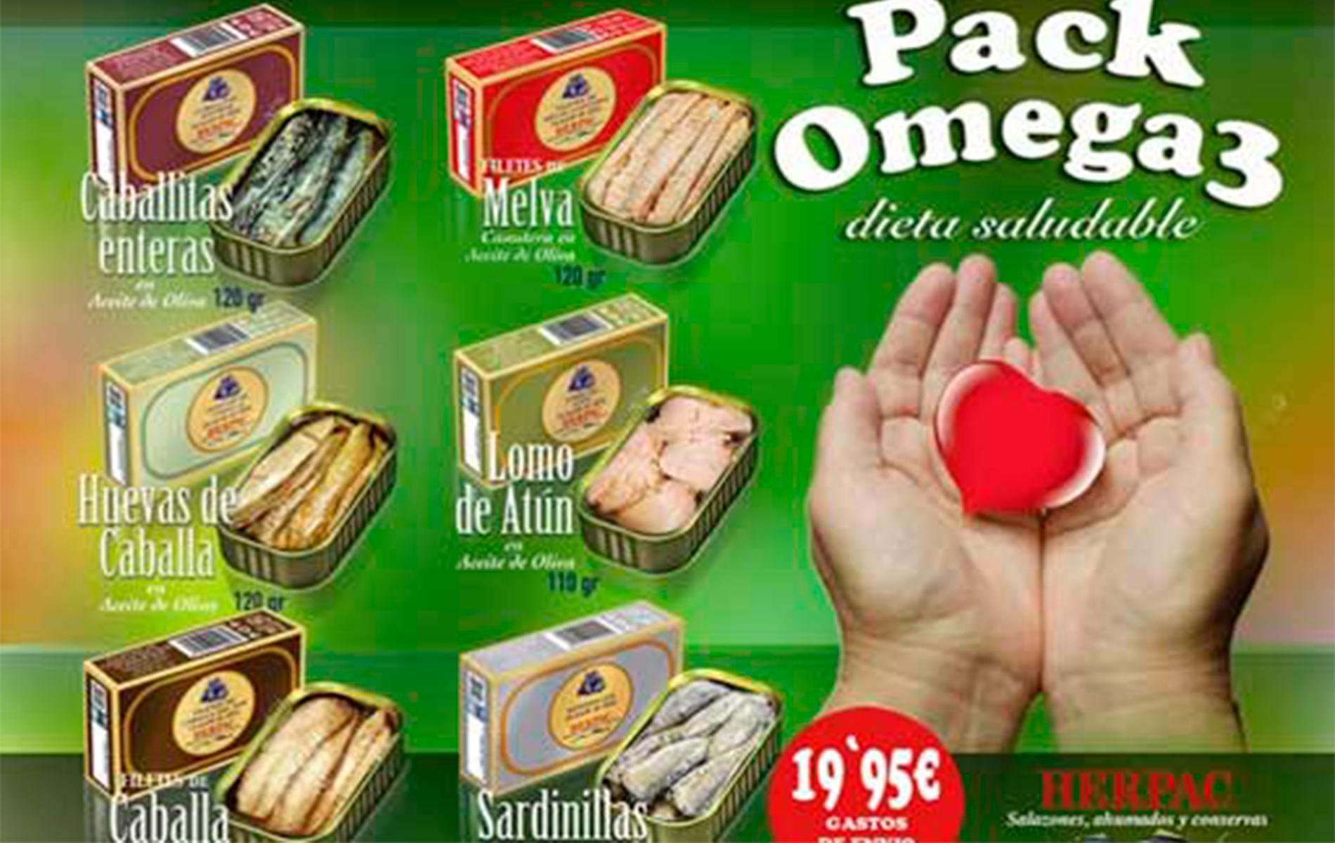 herpac lanza el “pack omega 3”